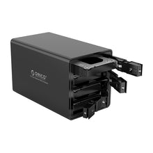 Load image into Gallery viewer, ORICO 9548U3-BK 3.5-Inch Multi-Bay Hard Drive Enclosure