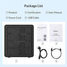 Load image into Gallery viewer, ORICO 9548U3-BK 3.5-Inch Multi-Bay Hard Drive Enclosure