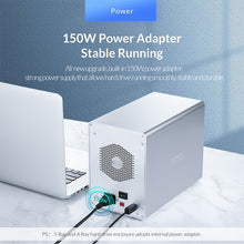 Load image into Gallery viewer, ORICO 9548U3-BK 3.5-Inch Multi-Bay Hard Drive Enclosure