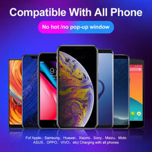 Load image into Gallery viewer, USB to 8 Pin Magnetic Metal Connector Nylon Two-color Braided Magnetic Charging Cable, Cable Length: 1m, 8 Pin
