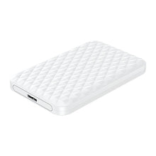 Load image into Gallery viewer, ORICO 2520U3 2.5-Inch Portable Hard Drive Enclosure, White, Black