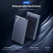 Load image into Gallery viewer, ORICO 2521U3 2.5-Inch Portable Hard Drive Enclosure