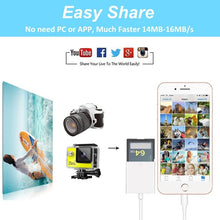 Load image into Gallery viewer, ZS-KL21810 8 Pin to SD Card Camera Card Reader Adapter, Support All iOS System