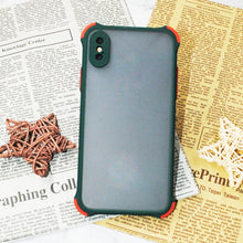 Load image into Gallery viewer, TPU + PC Four Corner Anti Falling Skin Protection Shell, For iPhone XS/X