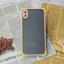 Load image into Gallery viewer, TPU + PC Four Corner Anti Falling Skin Protection Shell, For iPhone XS/X