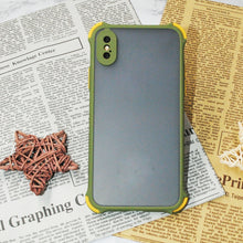 Load image into Gallery viewer, TPU + PC Four Corner Anti Falling Skin Protection Shell, For iPhone XS/X