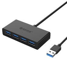 Load image into Gallery viewer, ORICO G11-H4-U3-100-BK 4 Port USB3.0 HUB