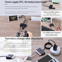 Load image into Gallery viewer, ORICO G11-H4-U3-100-BK 4 Port USB3.0 HUB