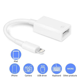 FA-STAR ZS-KL21826 8 Pin to USB 3.0 OTG Adapter, Supports IOS 13 and Above