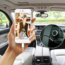 Load image into Gallery viewer, Zs-kl21836 2 PCS 8 Pin to 3.5mm Earphone Adapter Audio Adapter, Support All iOS System