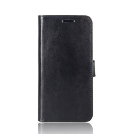 For iPhone 12 6.1 inch R64 Texture Single Horizontal Flip Protective Case with Holder & Card Slots & Wallet& Photo Frame, For iPhone 12 / 12 Pro
