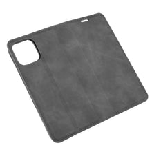 Load image into Gallery viewer, For iPhone 12 6.1 inch Retro-skin Business Magnetic Suction Leather Case with Holder &amp; Card Slots &amp; Wallet, For iPhone 12 / 12 Pro