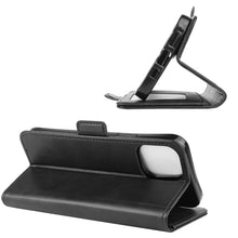 Load image into Gallery viewer, For iPhone 12 6.1 inch Dual-side Magnetic Buckle Horizontal Flip Leather Case with Holder &amp; Card Slots &amp; Wallet, For iPhone 12 / 12 Pro