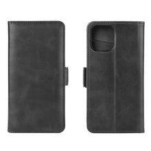Load image into Gallery viewer, For iPhone 12 6.1 inch Dual-side Magnetic Buckle Horizontal Flip Leather Case with Holder &amp; Card Slots &amp; Wallet, For iPhone 12 / 12 Pro