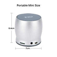 Load image into Gallery viewer, EWA A150 Portable Mini Bluetooth Speaker Wireless Hifi Stereo Strong Bass Music Boom Box Metal Subwoofer, Support Micro SD Card &amp; 3.5mm AUX