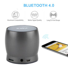 Load image into Gallery viewer, EWA A150 Portable Mini Bluetooth Speaker Wireless Hifi Stereo Strong Bass Music Boom Box Metal Subwoofer, Support Micro SD Card &amp; 3.5mm AUX