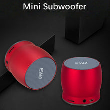 Load image into Gallery viewer, EWA A150 Portable Mini Bluetooth Speaker Wireless Hifi Stereo Strong Bass Music Boom Box Metal Subwoofer, Support Micro SD Card &amp; 3.5mm AUX