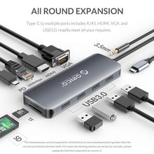 Load image into Gallery viewer, ORICO MC-U111P  11 in 1 Multifunction Docking Station, MC-U111P
