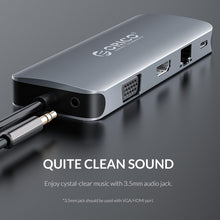Load image into Gallery viewer, ORICO MC-U111P  11 in 1 Multifunction Docking Station, MC-U111P