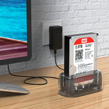 Load image into Gallery viewer, ORICO 6139C3-G2 3.5 inch Transparent USB3.1 Gen2 Type-C Hard Drive Dock