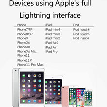 Load image into Gallery viewer, ZS-S1802 2 in 1 8 Pin Male to 8 Pin Charging + 8 Pin Audio Female Connector Earphone Adapter, Support Calls &amp; Wire Control, Compatible with All IOS System