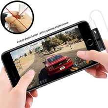 Load image into Gallery viewer, Zs-18182 2 PCS 2 in 1 8 Pin Male to 8 Pin Charging + 8 Pin Audio Female Connector Earphone Adapter, Supports Call &amp; Volume Control, Compatible with IOS 13 System