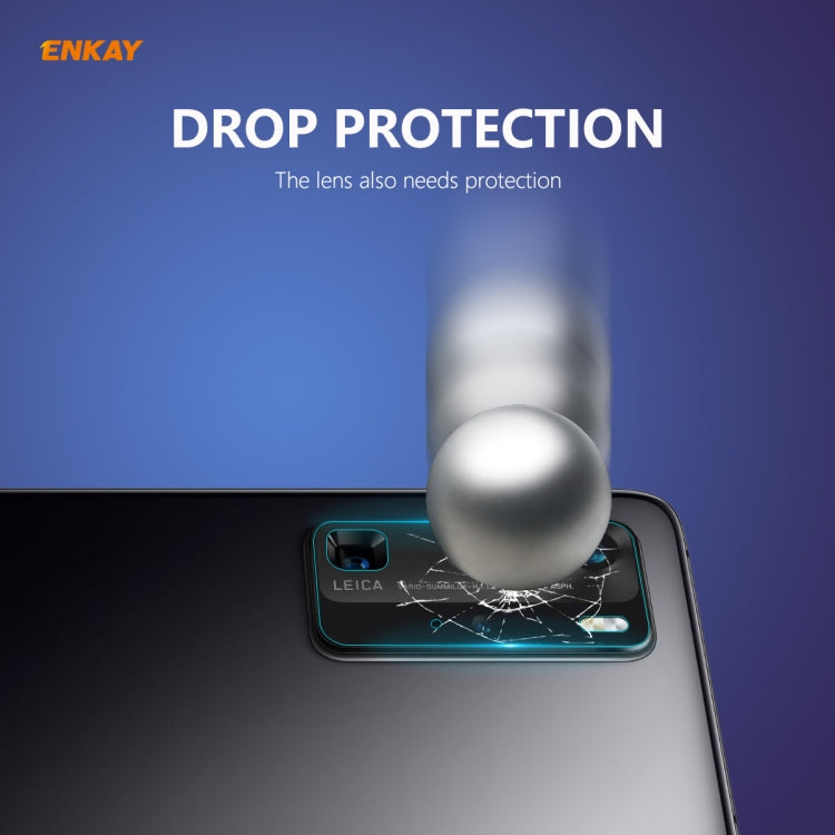Hat-Prince ENKAY 0.2mm 9H 2.15D Round Edge Rear Camera Lens Tempered Glass Film