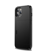 Load image into Gallery viewer, For iPhone 12 5.4 Shockproof Rugged Armor Protective Case with Card Slot, For iPhone 12 mini