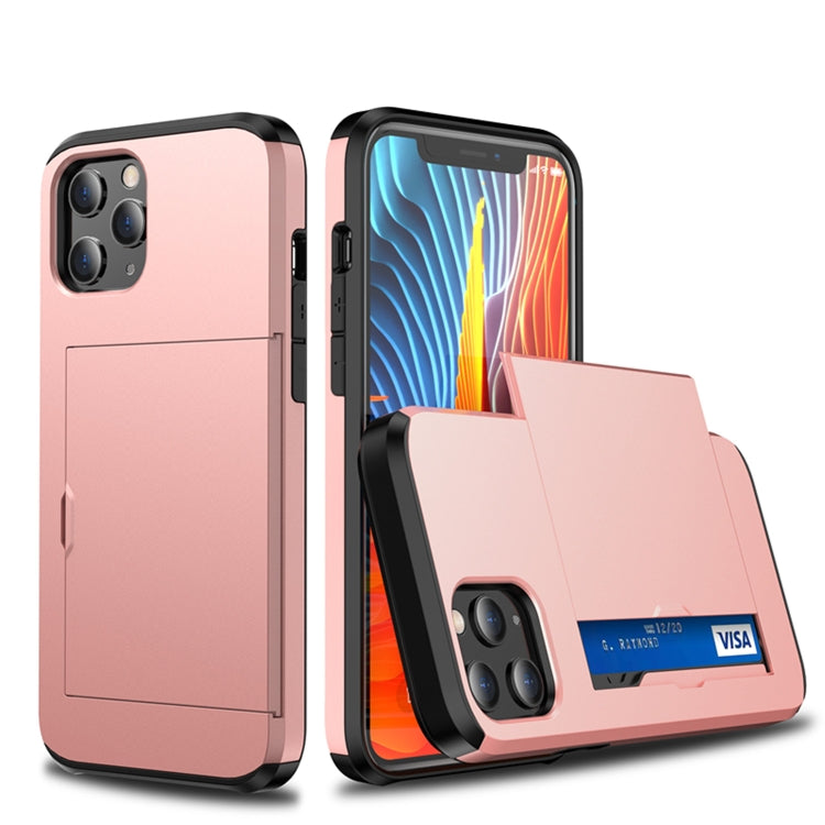 For iPhone 12 5.4 Shockproof Rugged Armor Protective Case with Card Slot, For iPhone 12 mini