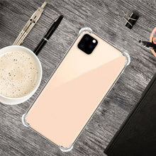Load image into Gallery viewer, Four-Corner Anti-Drop Ultra-Thin Transparent TPU Phone Case, For iPhone 12 Pro Max, For iPhone 12 / 12 Pro, For iPhone 12 mini