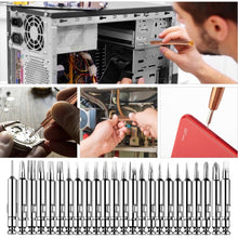 Load image into Gallery viewer, Magnetic suction 27 in 1 portable wallet type screw driver set mobile phone tablet maintenance tool, 27 in 1