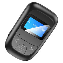 Load image into Gallery viewer, T14 2 in 1 Bluetooth Adapter Car Hands-free Call Bluetooth Receiver Transmitter with LCD Digital Display