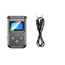 Load image into Gallery viewer, T15 2 in 1 Bluetooth 5.0 Music Receiver Transmitter with Screen