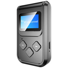 Load image into Gallery viewer, T15 2 in 1 Bluetooth 5.0 Music Receiver Transmitter with Screen