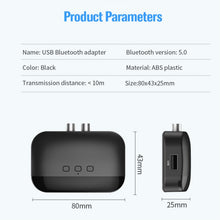 Load image into Gallery viewer, B20 NFC Bluetooth 5.0 Music Receiver Car Bluetooth Receiver, Support Hands-free Call &amp; TF Vard &amp; U Disk