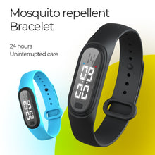 Load image into Gallery viewer, Q2 Outdoor Ultrasonic Electronic Mosquito Repellent Bracelet, Support Three-gear Mode &amp; Time Display, Q2 (White), Q2 (Black), Q2 (Pink), Q2 (Blue)