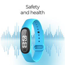Load image into Gallery viewer, Q2 Outdoor Ultrasonic Electronic Mosquito Repellent Bracelet, Support Three-gear Mode &amp; Time Display, Q2 (White), Q2 (Black), Q2 (Pink), Q2 (Blue)