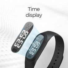Load image into Gallery viewer, Q2 Outdoor Ultrasonic Electronic Mosquito Repellent Bracelet, Support Three-gear Mode &amp; Time Display, Q2 (White), Q2 (Black), Q2 (Pink), Q2 (Blue)