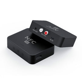 R6 NFC Bluetooth 5.0 Desktop Music Receiver Bluetooth Receiver, Support TF Card
