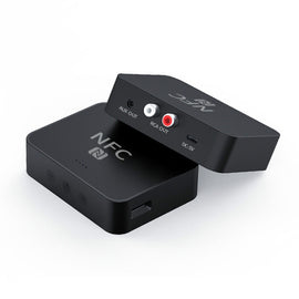 R6 NFC Bluetooth 5.0 Desktop Music Receiver Bluetooth Receiver, Support TF Card