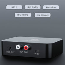 Load image into Gallery viewer, R6 NFC Bluetooth 5.0 Desktop Music Receiver Bluetooth Receiver, Support TF Card