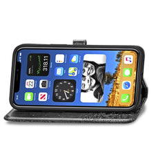 Load image into Gallery viewer, Mandala Flower Embossed Horizontal Flip Leather Case with Bracket / Card Slot / Wallet / Lanyard, For iPhone 12 Pro Max, For iPhone 12 / 12 Pro, For iPhone 12 mini
