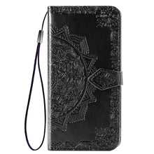 Load image into Gallery viewer, Mandala Flower Embossed Horizontal Flip Leather Case with Bracket / Card Slot / Wallet / Lanyard, For iPhone 12 Pro Max, For iPhone 12 / 12 Pro, For iPhone 12 mini