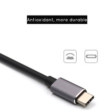 Load image into Gallery viewer, USB-C/Type-C to HD 4K HDMI + RJ45 + USB 3.0 + USB 2.0 + PD 5 in 1 HUB Converter, 5 in 1