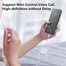 Load image into Gallery viewer, 2 in 1 USB-C Adapter with 3.5mm Headphone Jack, Compatible for iPad Pro and Type-C Jack Phone, 2 in 1