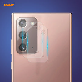2 PCS Hat-Prince ENKAY 0.2mm 9H 2.15D Round Edge Rear Camera Lens Tempered Glass Film Protector, For Samsung Galaxy Note20, For Samsung Galaxy Note20 Ultra, For OnePlus Nord
