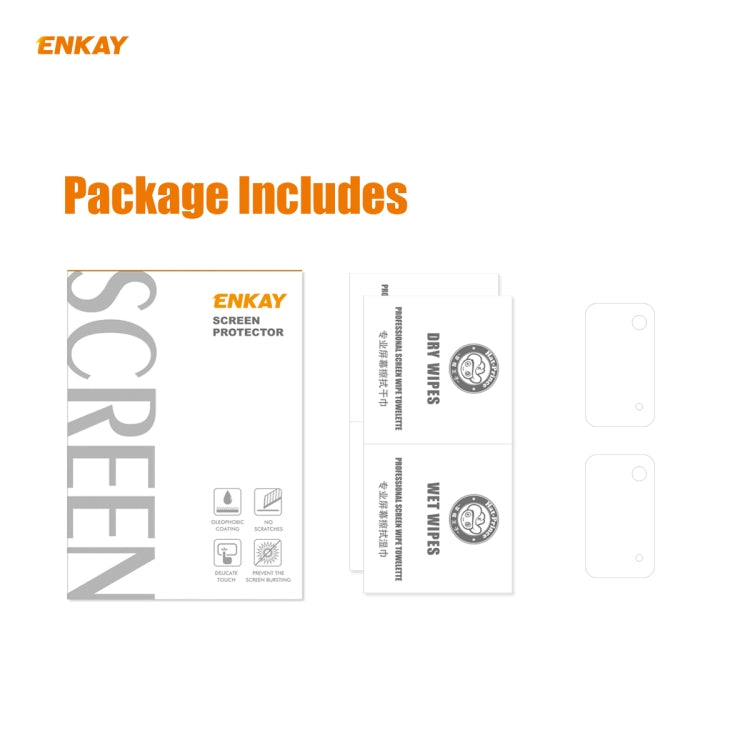2 PCS Hat-Prince ENKAY 0.2mm 9H 2.15D Round Edge Rear Camera Lens Tempered Glass Film Protector, For Samsung Galaxy Note20, For Samsung Galaxy Note20 Ultra, For OnePlus Nord