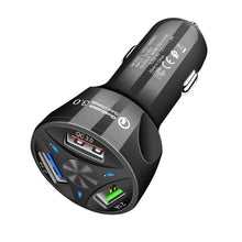 Load image into Gallery viewer, QC3.0 3 USB 35W High Power Vehicle Charger / Mobile Phone Tablet Universal Vehicle Charger