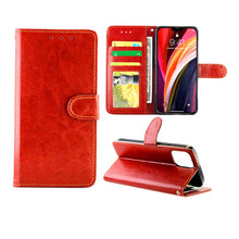Load image into Gallery viewer, Crazy Horse Texture Leather Horizontal Flip Protective Case with Holder &amp; Card Slots &amp; Wallet &amp; Photo Frame, For iPhone 12 Pro Max, For iPhone 12 mini, For iPhone 12 / 12 Pro