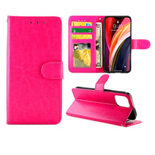 Load image into Gallery viewer, Crazy Horse Texture Leather Horizontal Flip Protective Case with Holder &amp; Card Slots &amp; Wallet &amp; Photo Frame, For iPhone 12 Pro Max, For iPhone 12 mini, For iPhone 12 / 12 Pro
